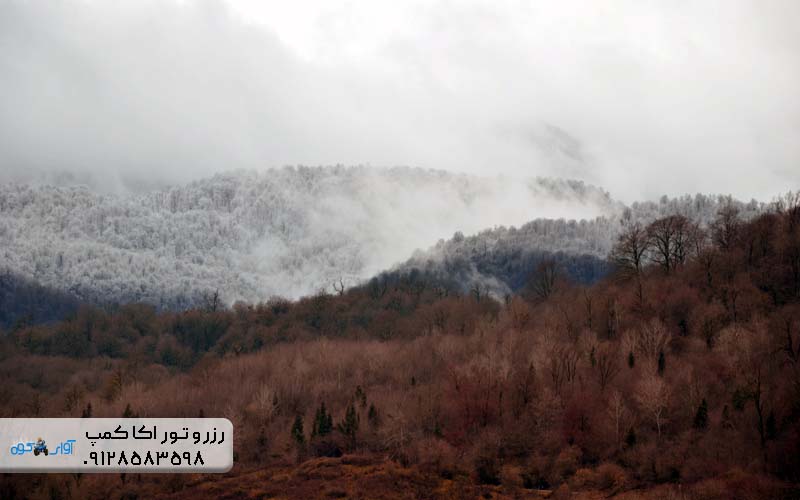 طبیعت زیبای مازندران در پاییز